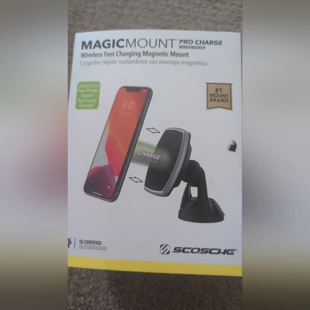 MagicMount Pro Charge Wireless Fast Charging Magnetic Mount For Car Dashboard